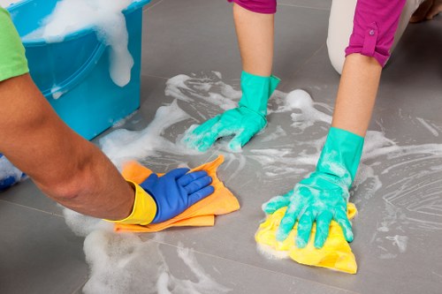 Customer complaint review process for carpet cleaning service